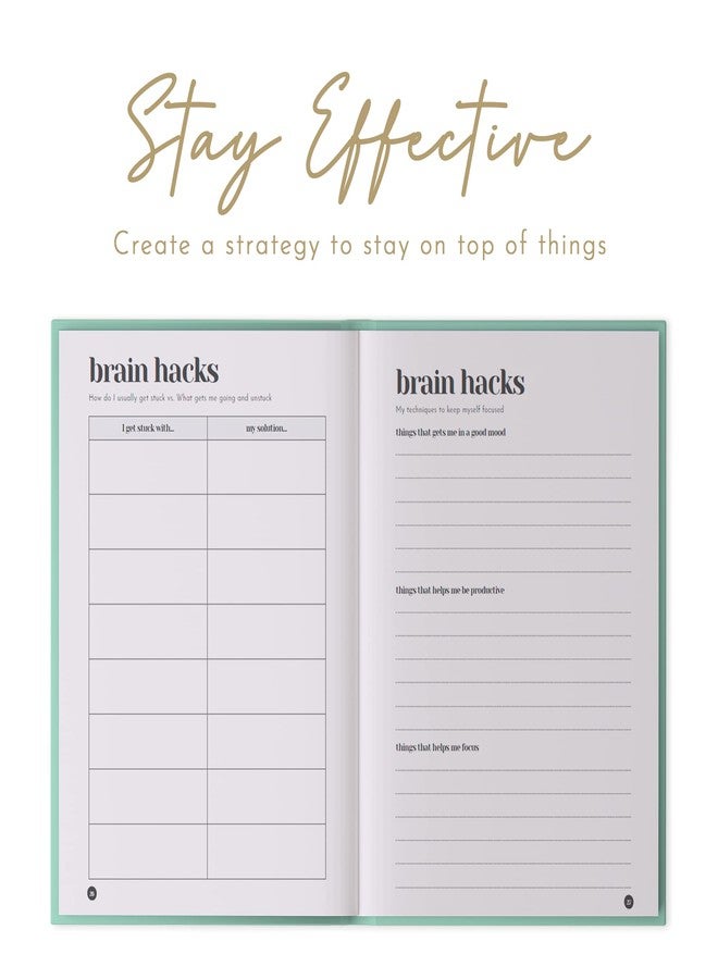 epic self ADHD Planner for Adults: Focus Planner For Productivity - A planner for Neurodivergent Brains - Organization, Goal-Setting, and Time Management - Gift for Men and Women with ADHD - Image 4