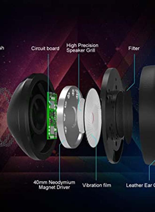 K19 Gaming Wired Headset With Microphone For PS4/PS5/XOne/XSeries/NSwitch/PC - Image 4