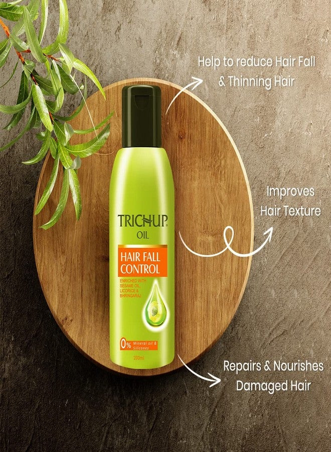 Trichup Hair Fall Control Oil Combo (3 x 200ml) - Image 3