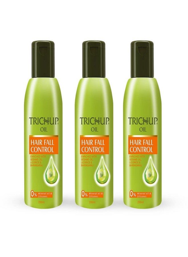 Trichup Hair Fall Control Oil Combo (3 x 200ml) - Image 1
