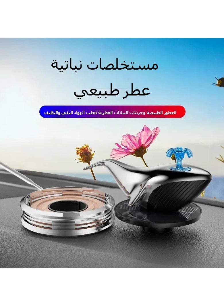 عام حطات طائرة شمسية للسيارات - زخرفات علوية لوحة تحكم وسط السيارة، عناصر داخلية إبداعية للسيارات لأفراد الذكور، أدوات إضافية لأجهزة السيارة المتطورة، خيارات هدية فريدة - Image 3