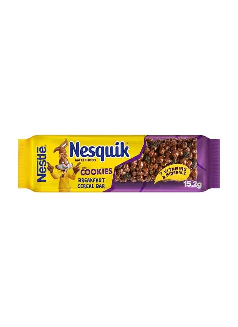 Nesquik - Breakfast Cereal Bar Cookies- 15.2 gm - pack of 24 - Image 1