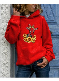 red hooded