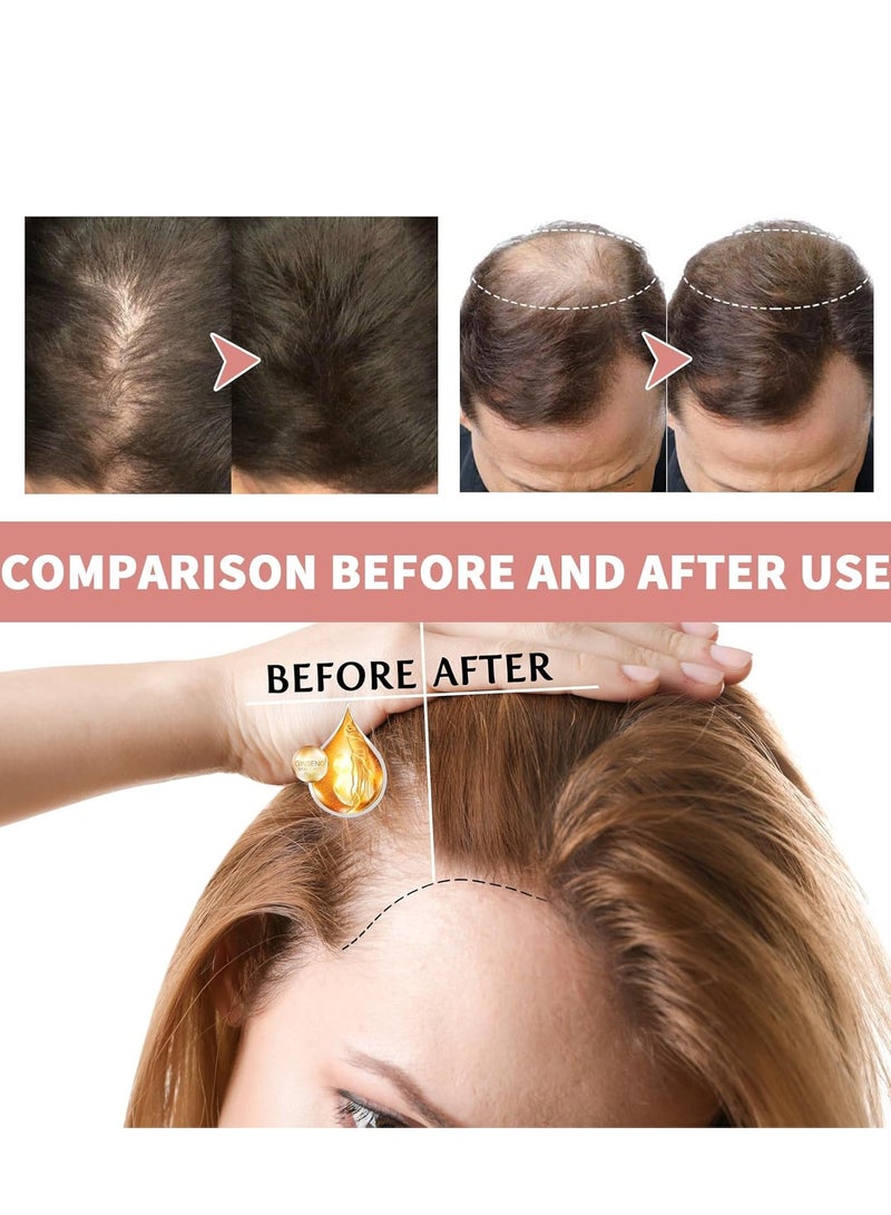 EELHOE Instant Hair Strengthen Ampoules, Hair Loss Ampoule, Hair Product Ampoule, Scalp Hair Ampoule, Hair Treatment Serum, Anti Frizzy Ampoule, Hair Lotion for Damage and Dry Hair 2ml*7pcs - Image 2