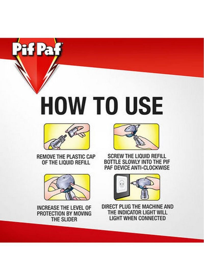 Pif Paf - Liquid Mosquito Killer Refill 45ml - Image 1