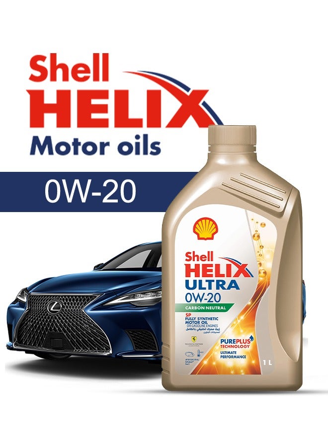 شل زيت محرك سيارة لكزس، LS 2018 - 2007 - لزوجة 0w20 شل هيلكس 9 لتر، مع فلتر زيت المحرك - 2007 2008 2009 2010 2011 2012 2013 2014 2015 2016 2017 2018