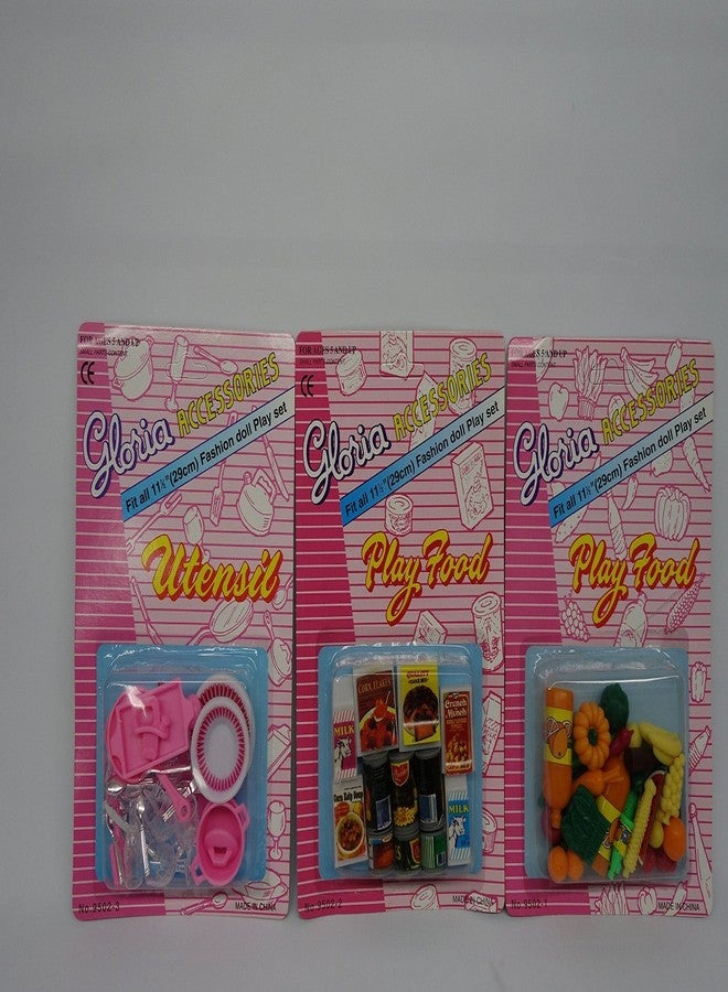 Gloria Dollhouse Furniture Utensil Food and Vegetable Set - Image 5