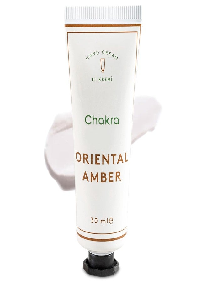 Chakra Oriental Amber Scented Hand Cream for Women & Men - Moisturizing & Nourishing Hand Lotion, Non-Greasy, Fast-Absorbing, Travel Size (1 oz) - Image 1