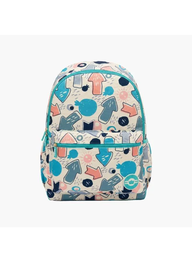 Monocromo Tooly Crown Fashion 4in1 Set School Backpack 17 BE Arrow