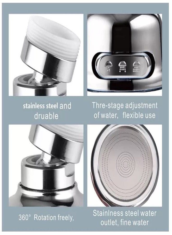 AKRIZA Tap Extender for Kitchen Sink | 3 Modes Movable 360° Rotatable Splash Filter Faucet | Up to 30% Water Saving | Flexible Tap Aerator | Kitchen & Bathroom Tap Extension Kitchen Accessories Items - Image 4