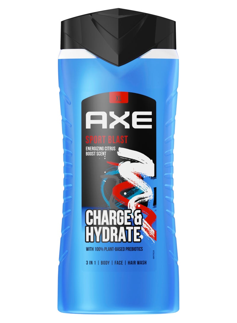 أكس سبورت بلاست جل بود بريزنيك 3w1 400 مل