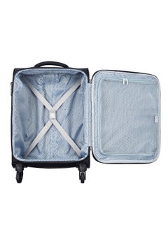 DELSEY Paris Cuzco 55cm Softcase 4 Wheel Cabin Trolley Case Black  - Image 2