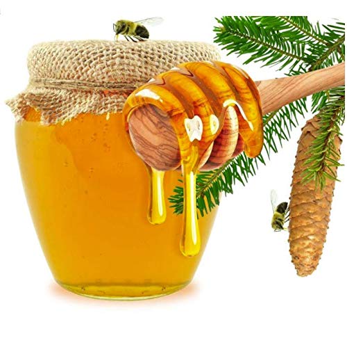 LASSUM 10 Pieces 3 Inch Wood Honey Dippers Sticks, Mini Honey Dipper Stick for Honey Jar Dispense Drizzle Honey - Image 3