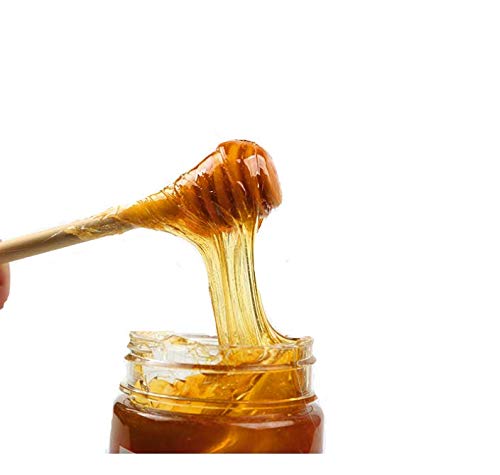 LASSUM 10 Pieces 3 Inch Wood Honey Dippers Sticks, Mini Honey Dipper Stick for Honey Jar Dispense Drizzle Honey - Image 4