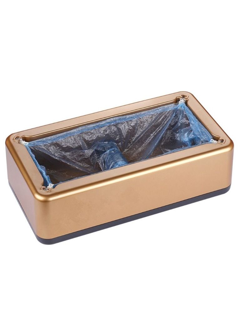 DubaiGallery جهاز توزيع أغطية الأحذية الأوتوماتيكي آلة أغطية الأحذية المنزلية والمكتبية جهاز فيلم لمرة واحدة مجموعة أقدام أحذية جديدة - Image 4