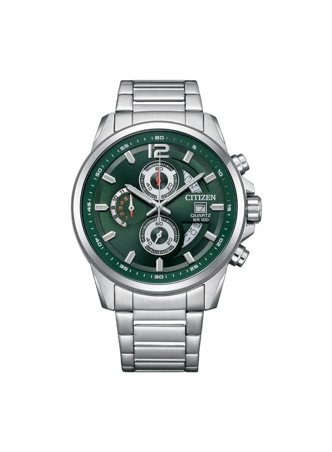 سيتيزن Men's QUARTZ MEN Silver Stainless Steel Strap Strap - AN3690-56X