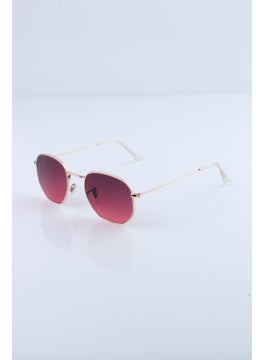 Silvio Monetti Unisex Claret Red Rose UV400 Sunglasses - 3SM3548R007  - Image 2