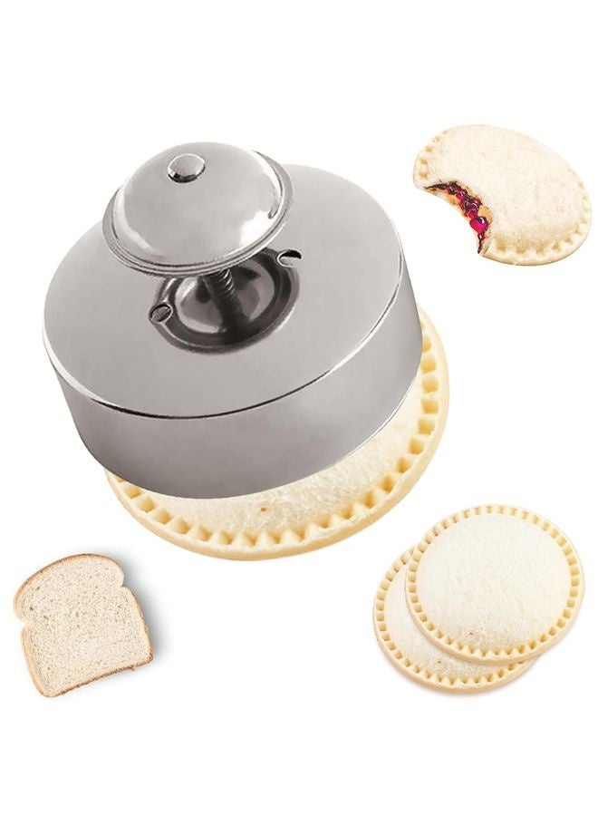 HOMESTAR Sandwich Cutter, Sandwich Cutter and Sealer, Sandwich Maker, Peanut Butter and Jelly Sandwiches Tool/PBJ Cutter, Sandwich Maker for Kids, for Thanksgiving/Christmas Day - Image 1