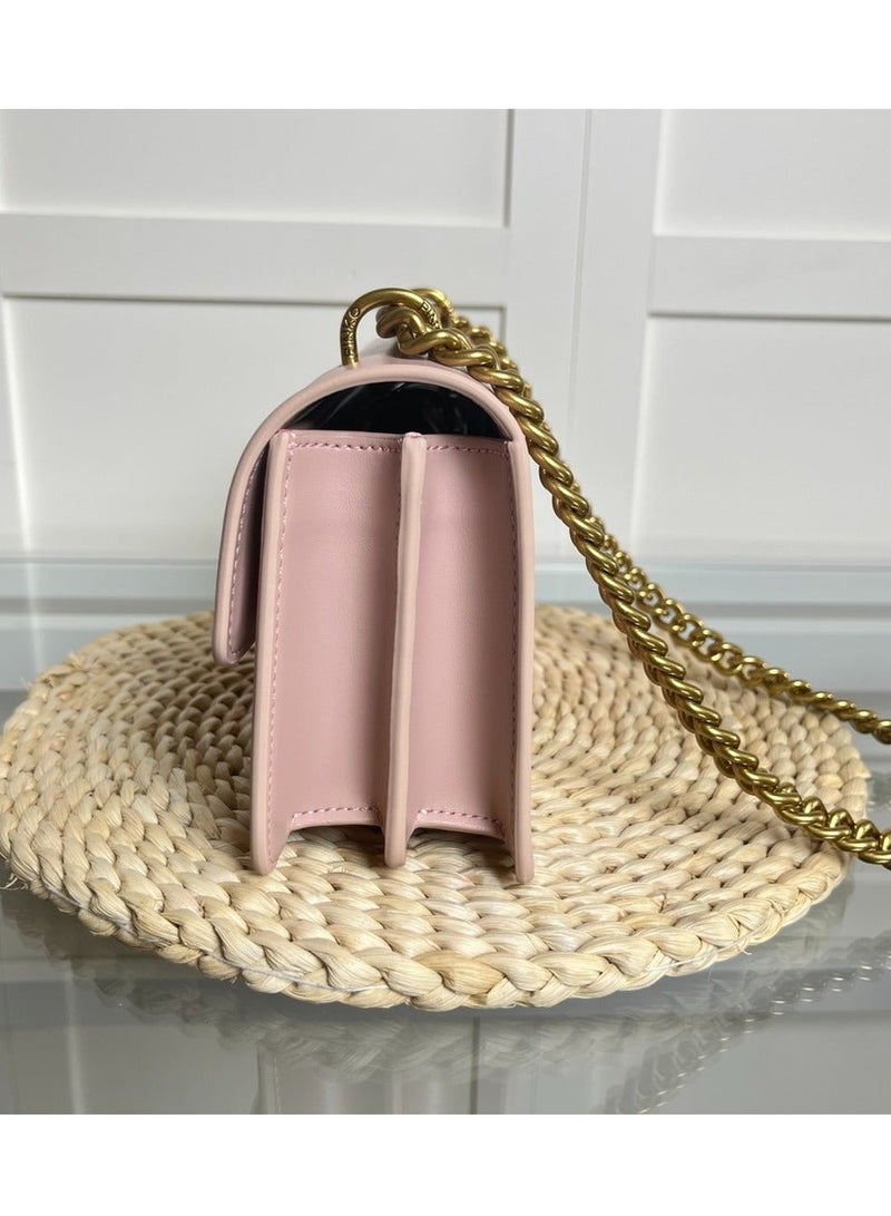 Pinko Classic Chain Crossbody Shoulder Bag 21*13*7cm - Image 4