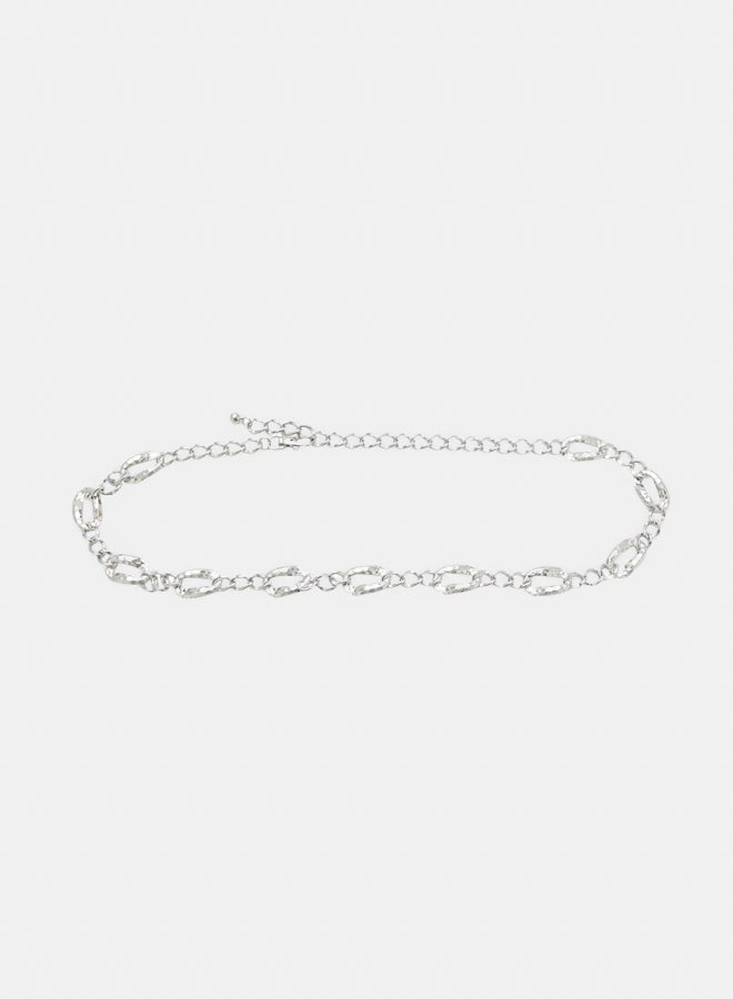 FOREVER 21 Hammered Chain Belt  - Image 1