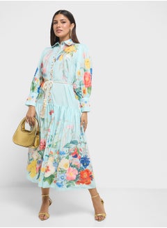 Khizana Floral Print Dress  - Image 4