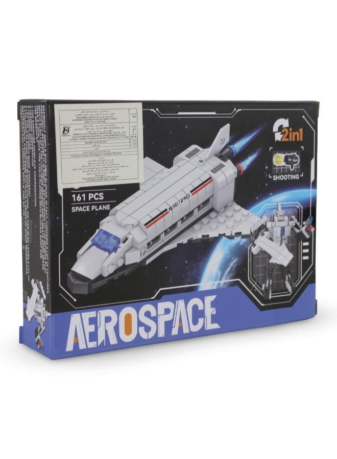 OKO 2-in-1 Aerospace Transforming Blocks – 161 Pieces - Image 2