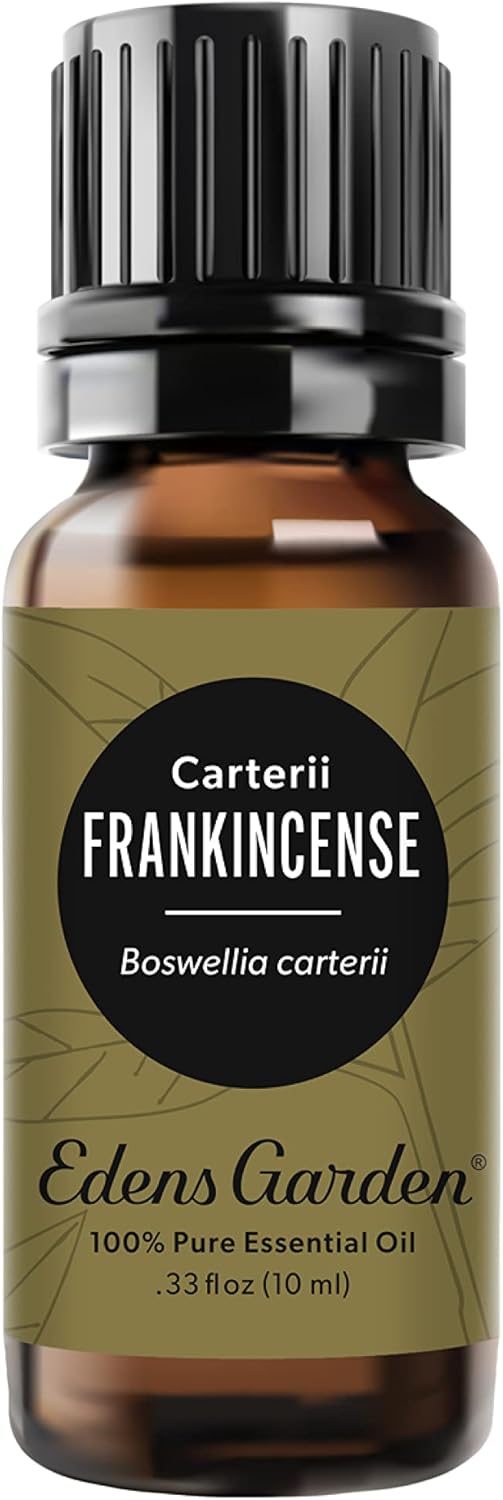 Edens Garden Edens Garden Frankincense- Carterii Essential Oil- 100% Pure Premium Grade, Undiluted, Natural, Therapeutic, Aromatherapy, The Best for Diffuser, Face, Candle, Hair 10 ml (.33 fl oz)