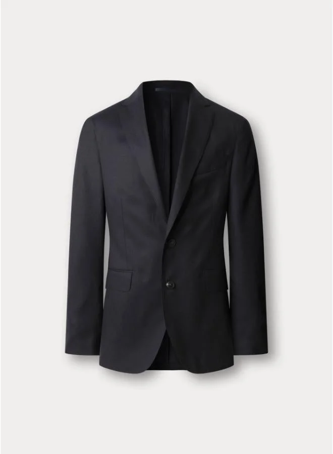 Hackett  Solid Single Breasted Blazer for Men | Best Price UAE