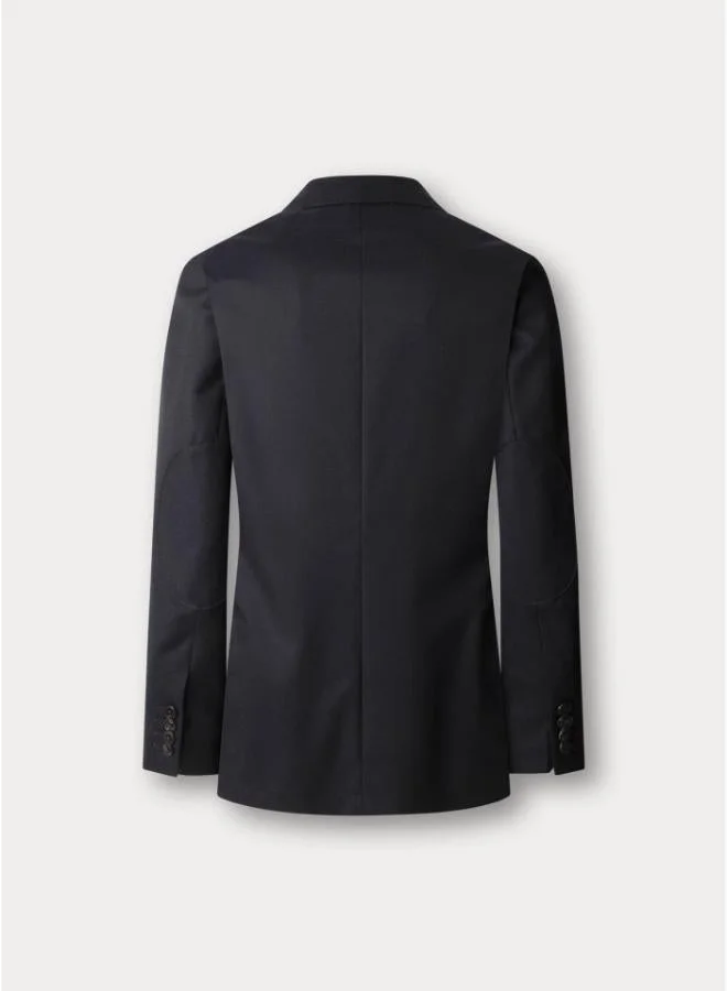 Hackett  Solid Single Breasted Blazer for Men | Best Price UAE