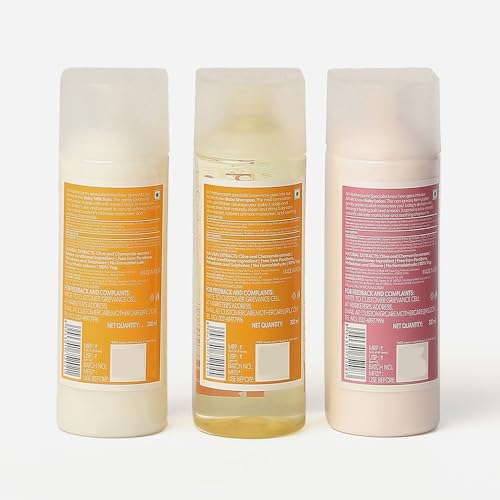 Mothercare Gift Set for Babies | Baby Gift Box (Pack of 3) | Bath Milk, Lotion, Shampoo 300ml Each & Hair Comb | - Image 5