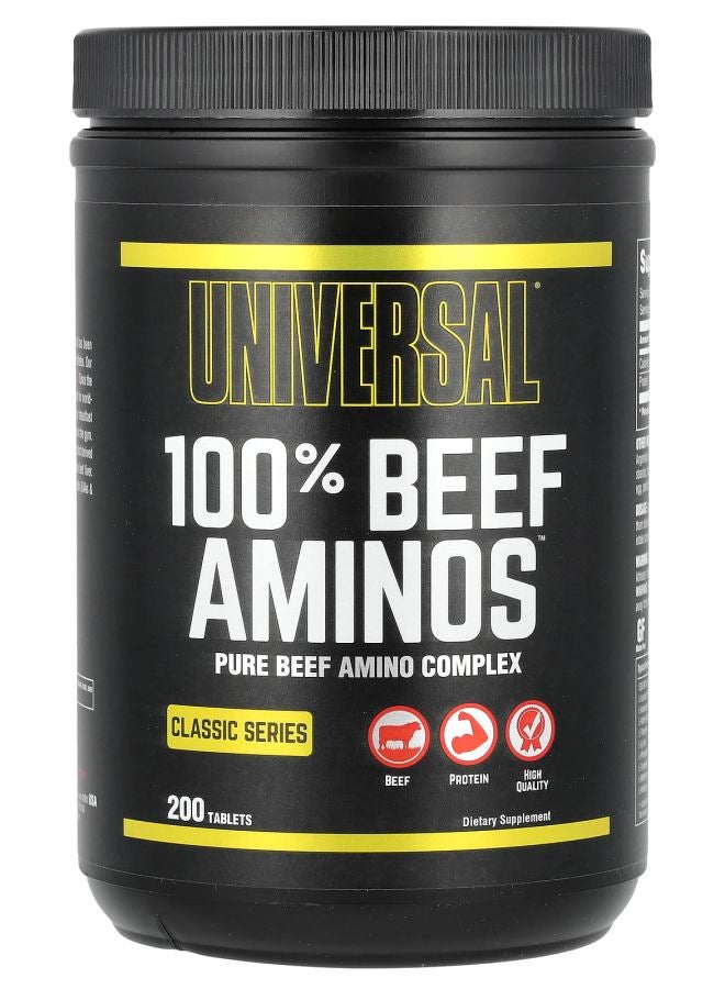 UNIVERSAL Classic Series 100% Beef Aminos 200 Tablets