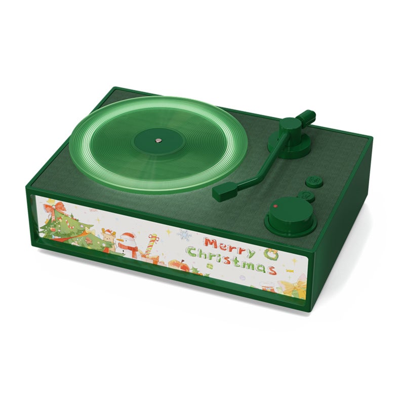 Wireless Bluetooth Speaker Aroma Lamp High-Quality Retro Gift X19 Christmas glazed green 