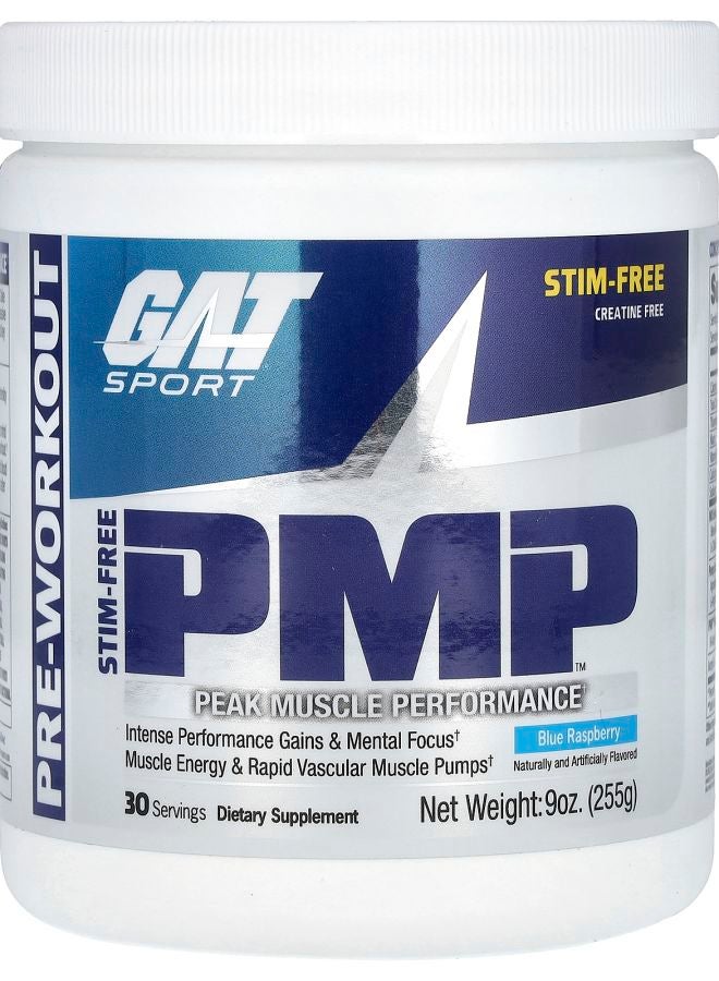 StimFree PMP Peak Muscle Performance Blue Raspberry 9 oz (255 g)