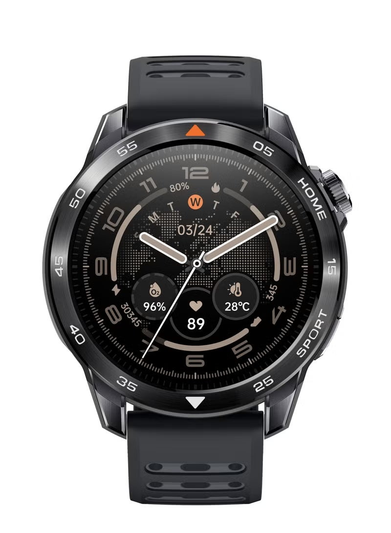 ميبرو ساعة Mibro Watch GS Pro 2: ساعة ذكية رياضية متقدمة مع نظام GPS ثنائي التردد، وشاشة AMOLED مقاس 1.43 بوصة، ومقاومة للماء 5 ATM - Image 1