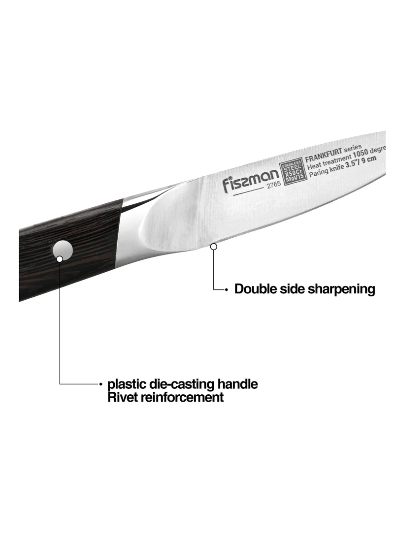 Fissman 3.5 inch 3.5'' Paring Knife FrankFurt Series with Sturdy And Elegant Handle  | Best Price UAE