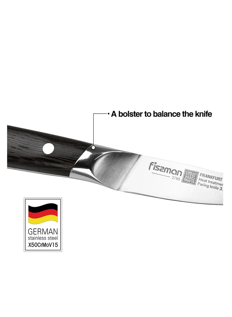 Fissman 3.5 inch 3.5'' Paring Knife FrankFurt Series with Sturdy And Elegant Handle  | Best Price UAE