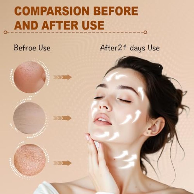 Infrared Face Mask with 850nm Deep Near-Infrared Penetration for Skin Rejuvenation - Cordless Rechargeable LED Face Mask with 4 Modes for Face Neck Treatment in Home Skincare Routine - Image 5