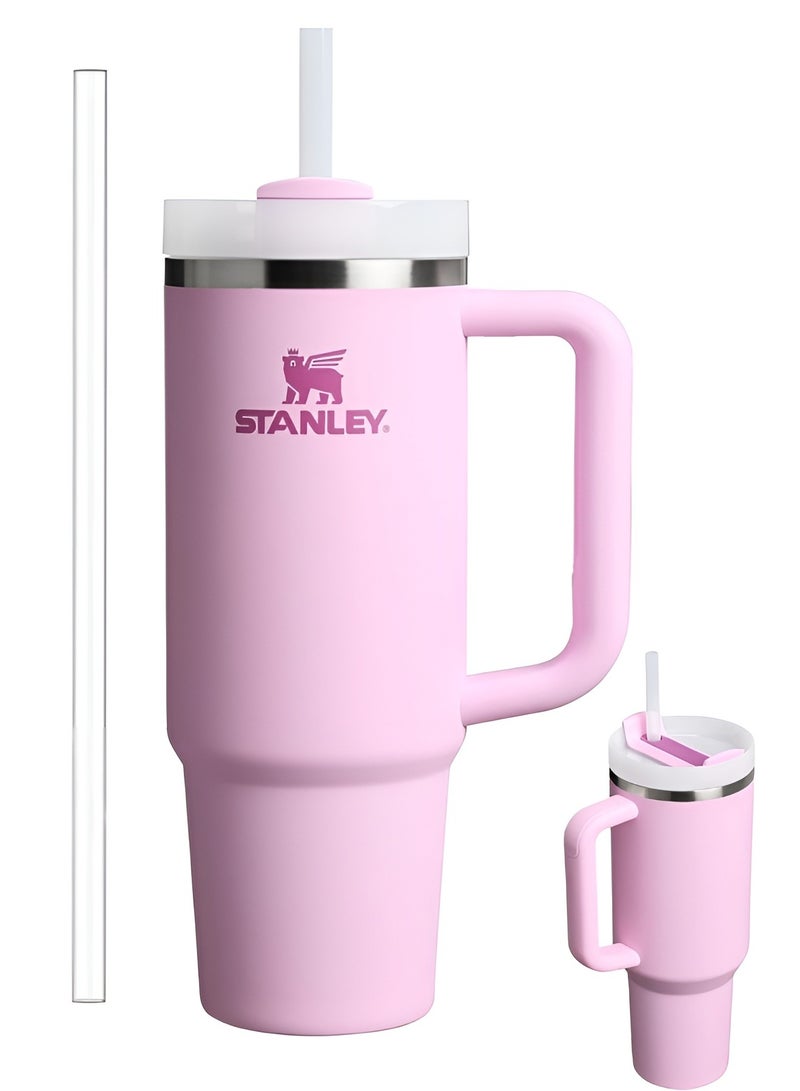 Stanley Quencher H2.0 FlowState Stainless Steel Vacuum Insulated Tumbler with Lid and Straw for Water, Iced Tea or Coffee, Smoothie and More, 40 oz - Image 1