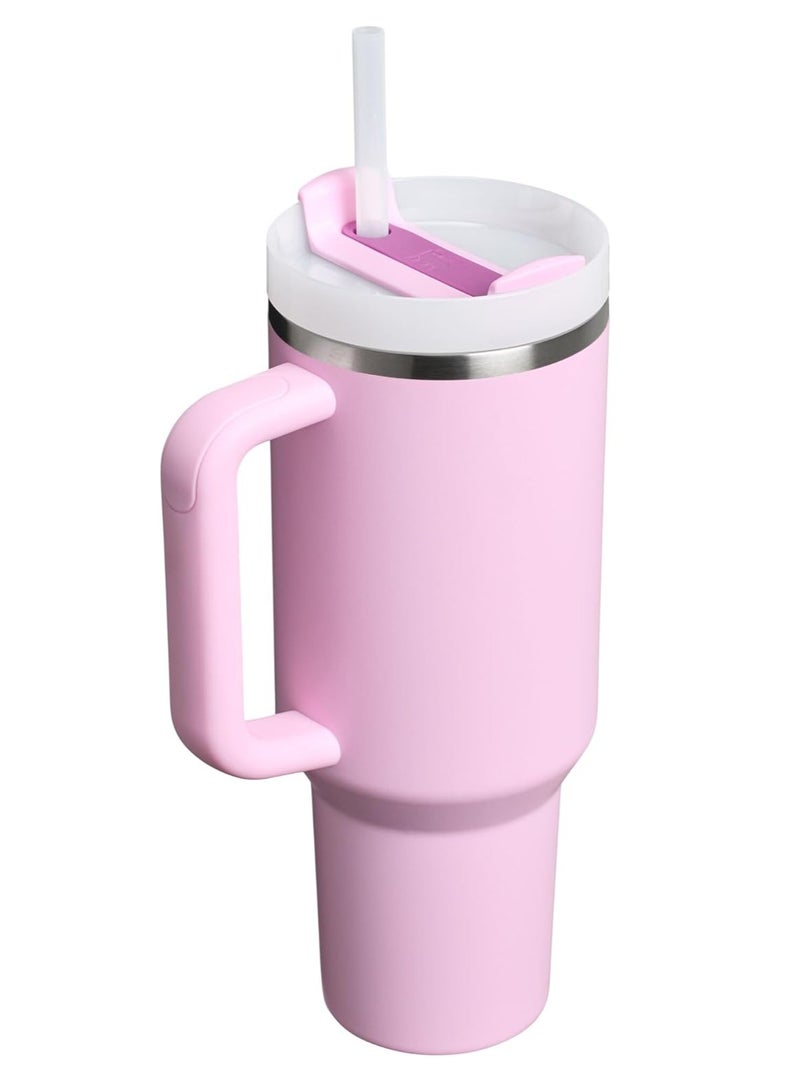 Stanley Quencher H2.0 FlowState Stainless Steel Vacuum Insulated Tumbler with Lid and Straw for Water, Iced Tea or Coffee, Smoothie and More, 40 oz - Image 5