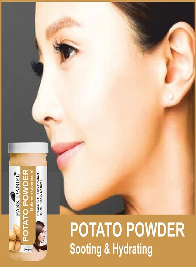 Park Daniel Premium Patato Powder for Face Skin Whitening (Pack of 1, 100 gram)|Patato Powder for Face Pack powder for Skin Toning, Anti Aging and Blackhead Removal Ideal Use for Women and Men - Image 3