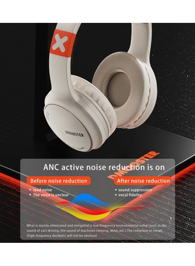 DMOOSTER D MOOSTER D51 Foldable Noise Reduction Bluetooth Headset(Black) - Image 2