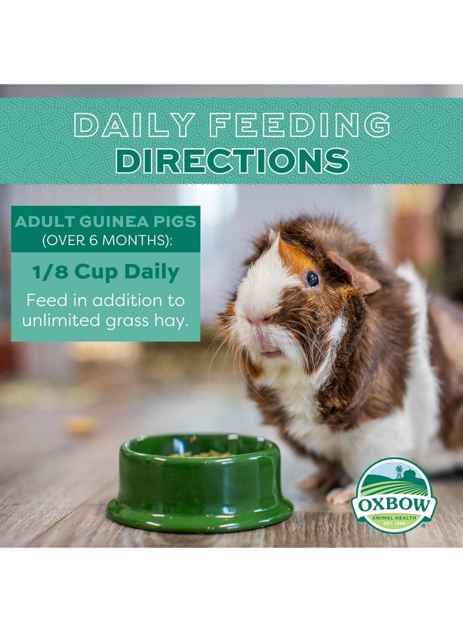 أوكسبو طعام Oxbow Essentials للخنازير الغينية البالغة - حبيبات طبيعية بالكامل للخنازير الغينية البالغة - موصى بها من قبل الأطباء البيطريين - بدون مكونات صناعية - فيتامينات ومعادن طبيعية بالكامل - صنع في الولايات المتحدة الأمريكية - 5 رطل. - Image 3