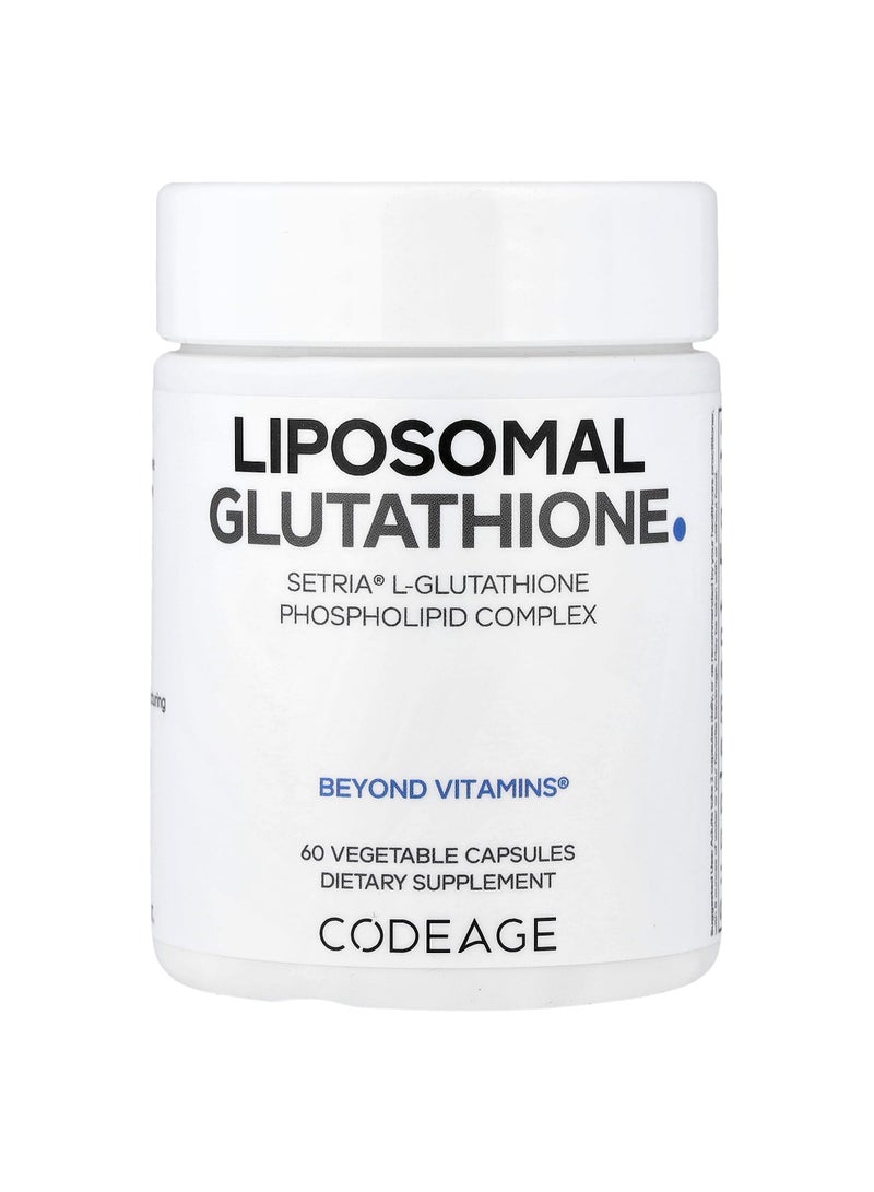 Codeage Liposomal, Glutathione, 60 Vegetable Capsules