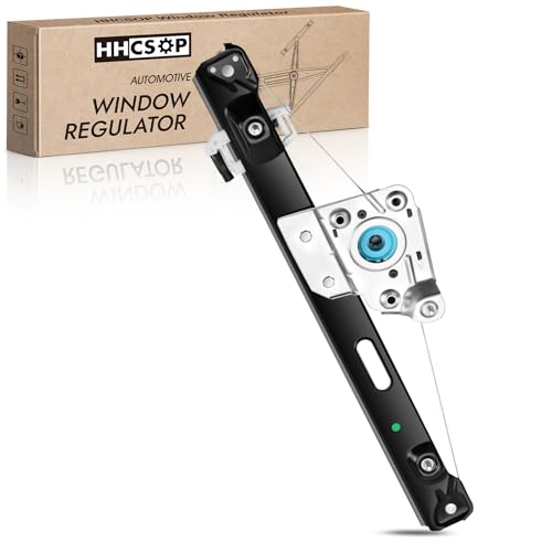 HHCSOP Rear Right Passenger Side Power Window Regulator without Motor Replacement for BMW 323i 325i 328i 330i 330i 335i 325xi 328xi 330xi 335xi E90 E91 M3 2006 2007 2008 2009 2010 2011 2012 Replaces 749469 - Image 1