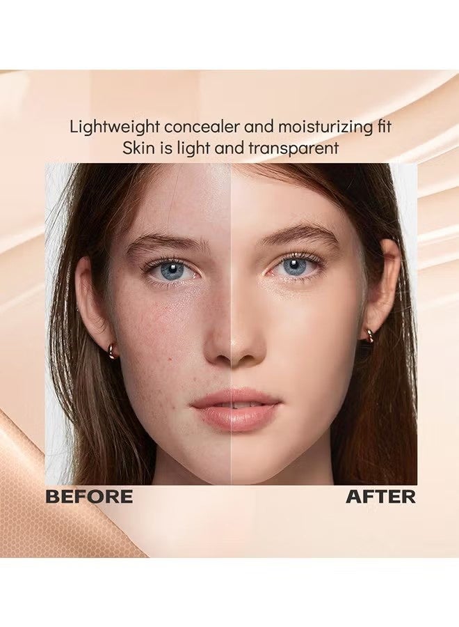 LANGMANNI Liquid Foundation 30ml, Waterproof For Oily/Sensitive Skin (#01) - Image 5