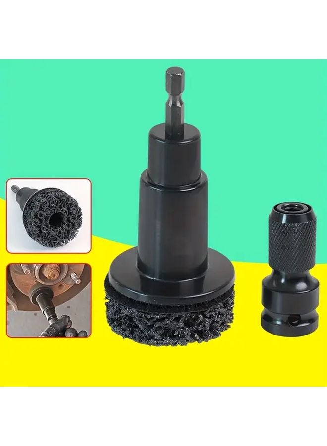 Brake Rotor Rust Removal Tool Set With 2 Tools And 6 Grinding Heads - Image 5