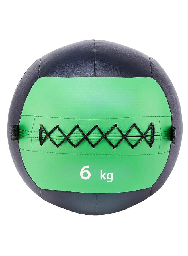 Workout Exercise Fitness Weighted Medicine Ball, Wall Ball and Slam Ball, Multiple Styles and Sizes(6KG) - Image 1