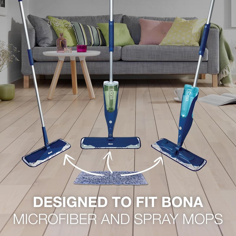 Bona Microfiber Dusting Pad for Multi-Surface Floors - Fits all Bona Mops - Attracts and Picks Up Dust, Pet Hair, and Dirt on Wood, Stone, Tile, Laminate, and Vinyl Floors Market popular practical build - Image 3