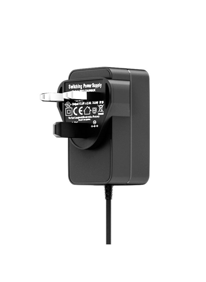 12v2a Rhine Gs/ce Certification Adapter German European Gauge Lamp Table Lamp Display Beauty Instrument Power Adapter-Color:White-Specifications:12v2a Standard Power Adapter  - Image 5