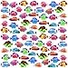 LHSYFBZ 120Pcs Plastic Tropical Fish Toys Mini Plastic Fish for Childrens Party Supplies and Decoration - Image 2